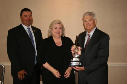 Brokofsky Presented with Exemplary Leadership Award