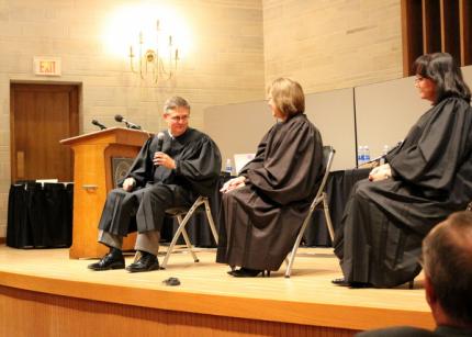 Constitution Day with Court of Appeals at Hastings College September 2017