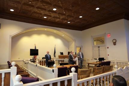 Welcome Open House and Behind-the-Scenes Tour for Visiting Justices in Tecumseh