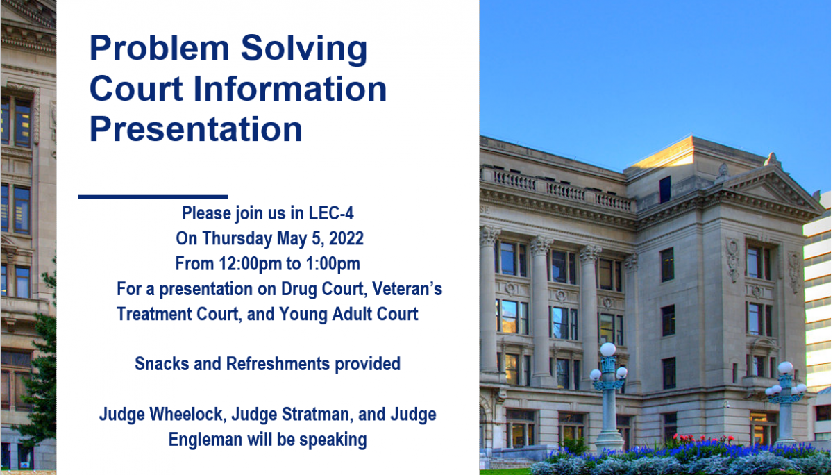 Learn about Omaha’s ProblemSolving Courts Through the View from the
