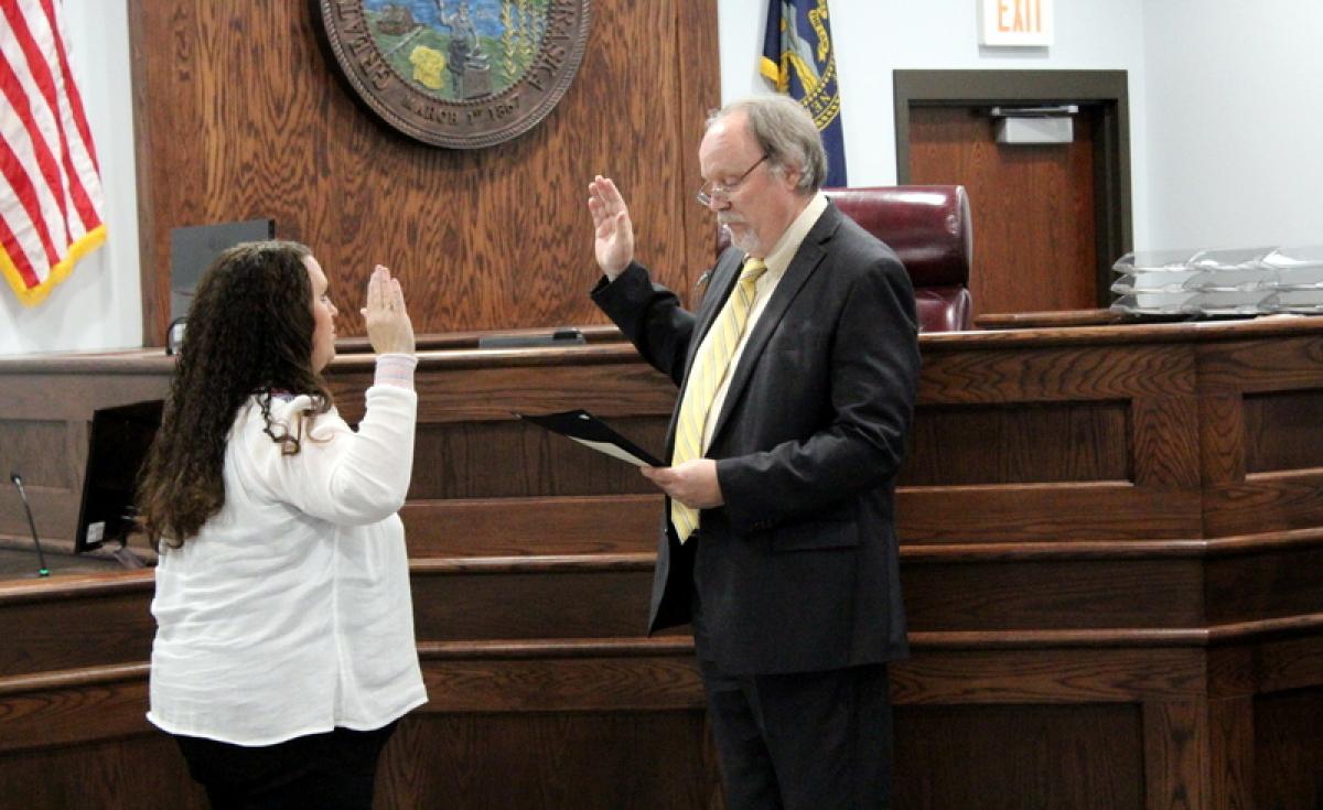 Sharmin Gonzales Sworn-in As Clerk Magistrate Of The Buffalo County ...