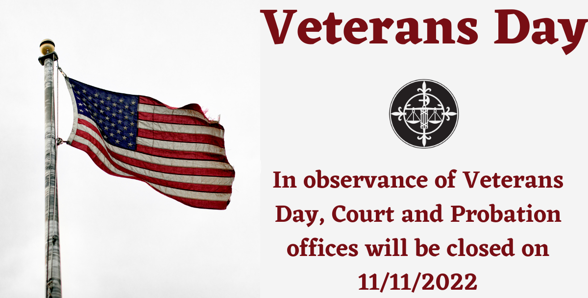 Veterans Day Closure Notice