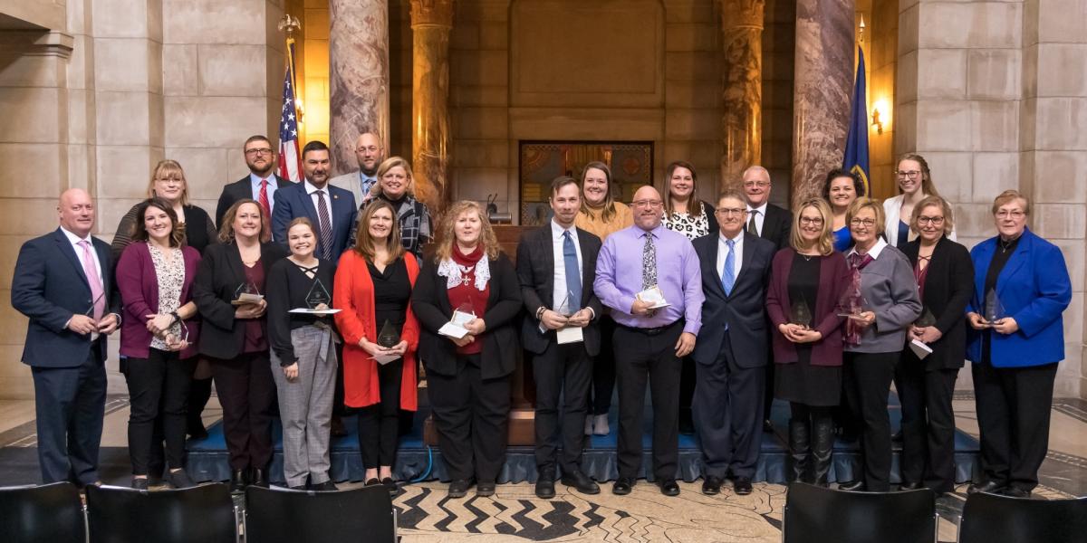 Exceptional Judicial Branch Employees Recognized by Chief Justice Heavican During Annual Awards Celebration