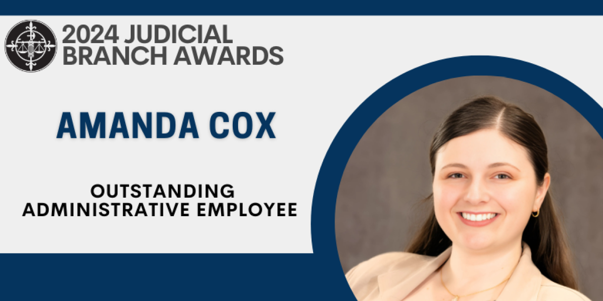Amanda Cox, Outstanding Administrative Employee, 2024