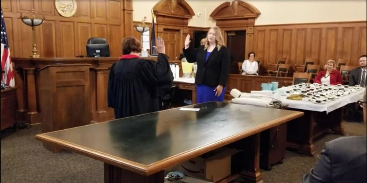 Griess Swearing-In Ceremony Held in Wilber