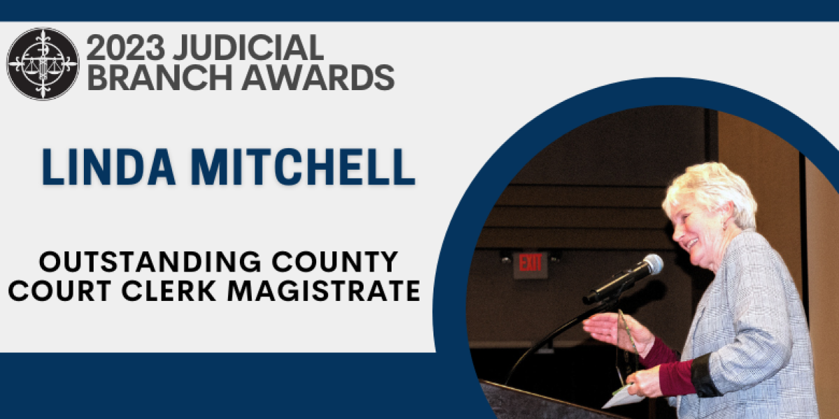 Outstanding County Court Clerk Magistrate Award 2023 Nebraska Outstanding County Court Clerk Magistrate Award 2023 Nebraska