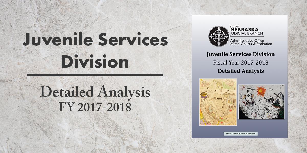 Juvenile Services Division Releases Detailed Analysis for Fiscal Year 2017-2018