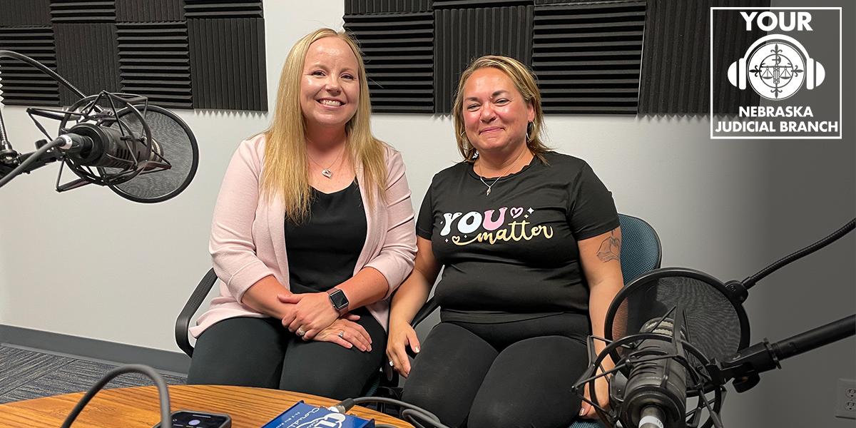 Kelli Post and Jamie Kirschbaum