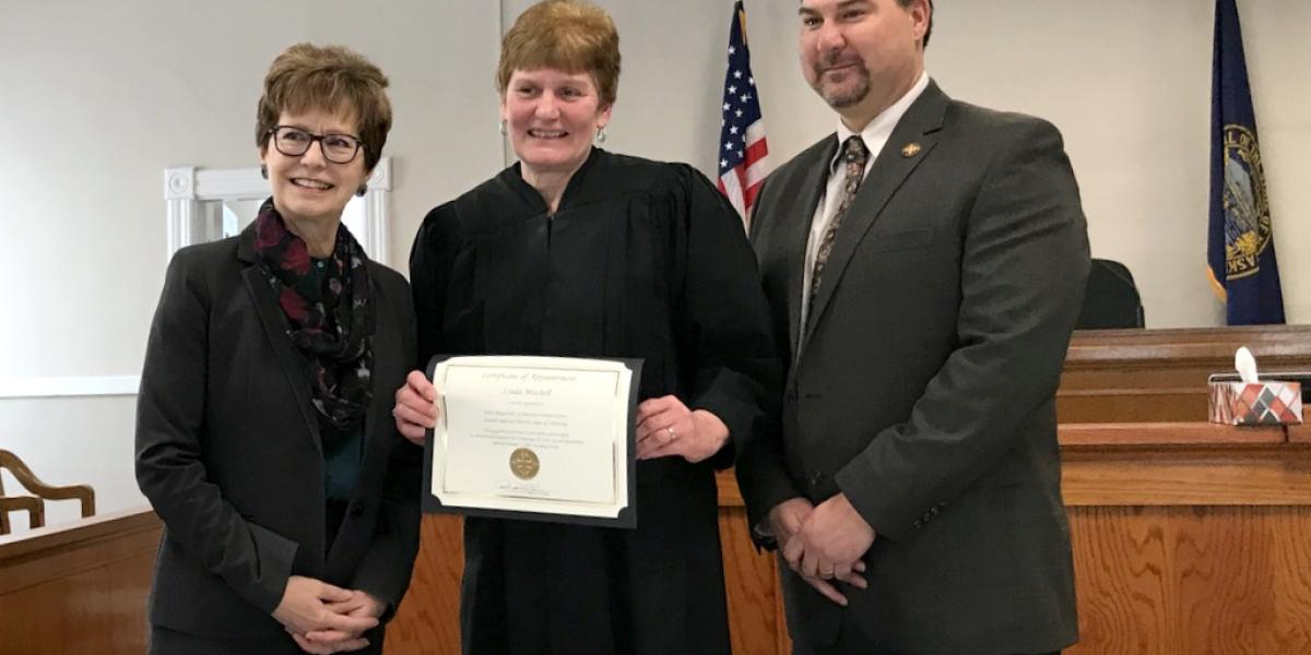 Linda Mitchell Sworn in as Antelope County Court Clerk Magistrate Linda Mitchell Sworn in as Antelope County Court Clerk Magistrate