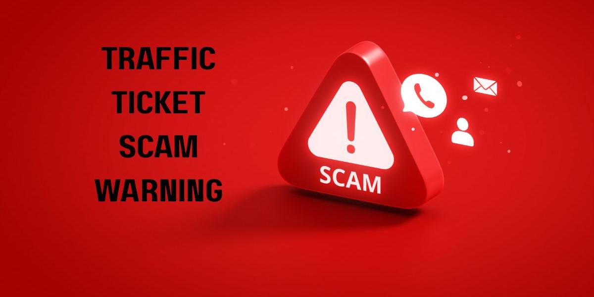 Traffic Ticket Scam Warning