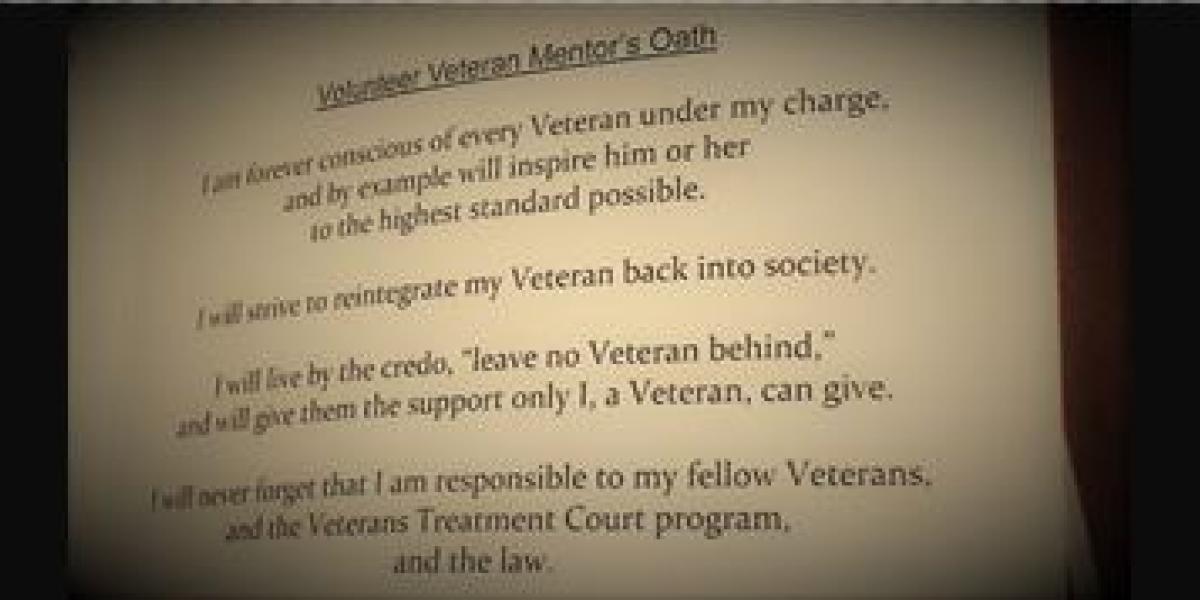 Douglas County Veterans Treatment Court Graduation
