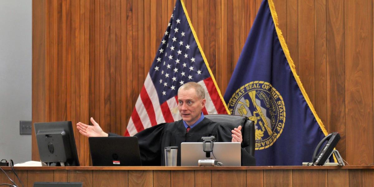 District Judge Derek Weimer Sits with Nebraska Supreme Court - August 31