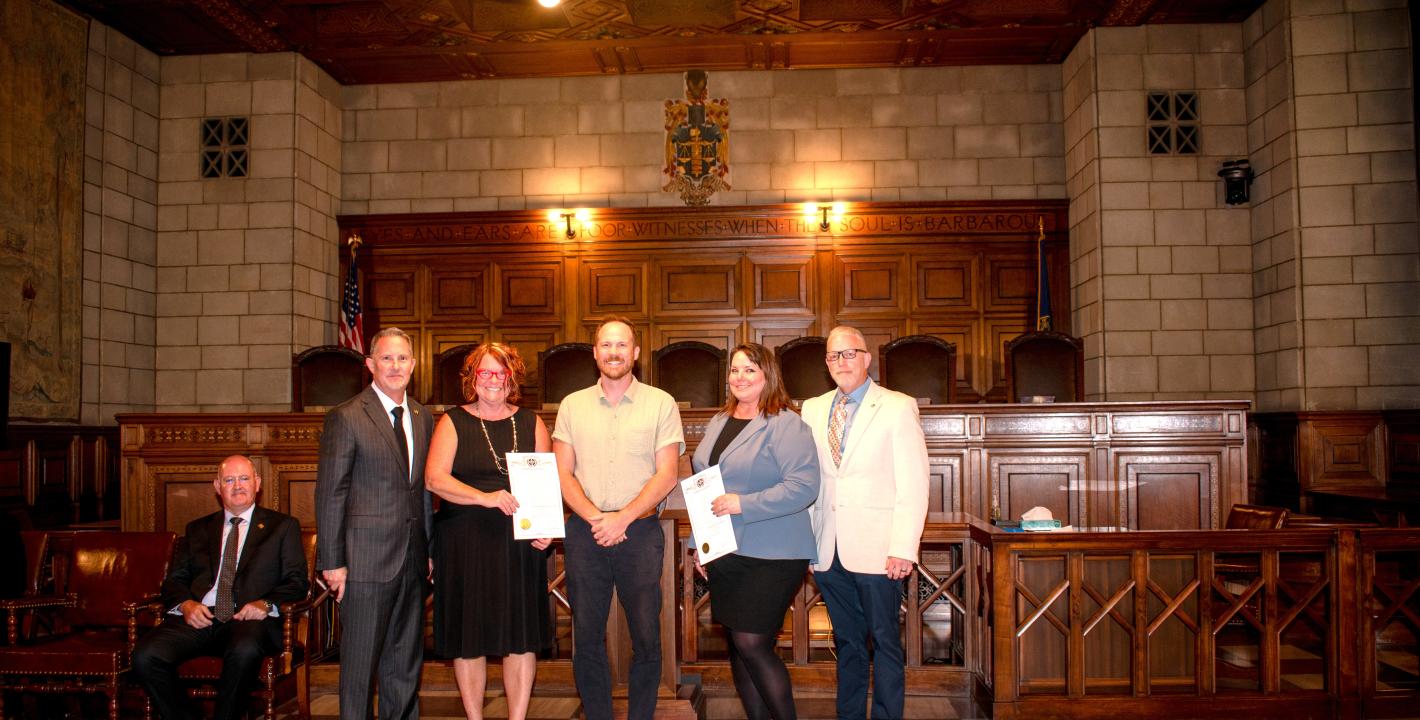 Individuals with award