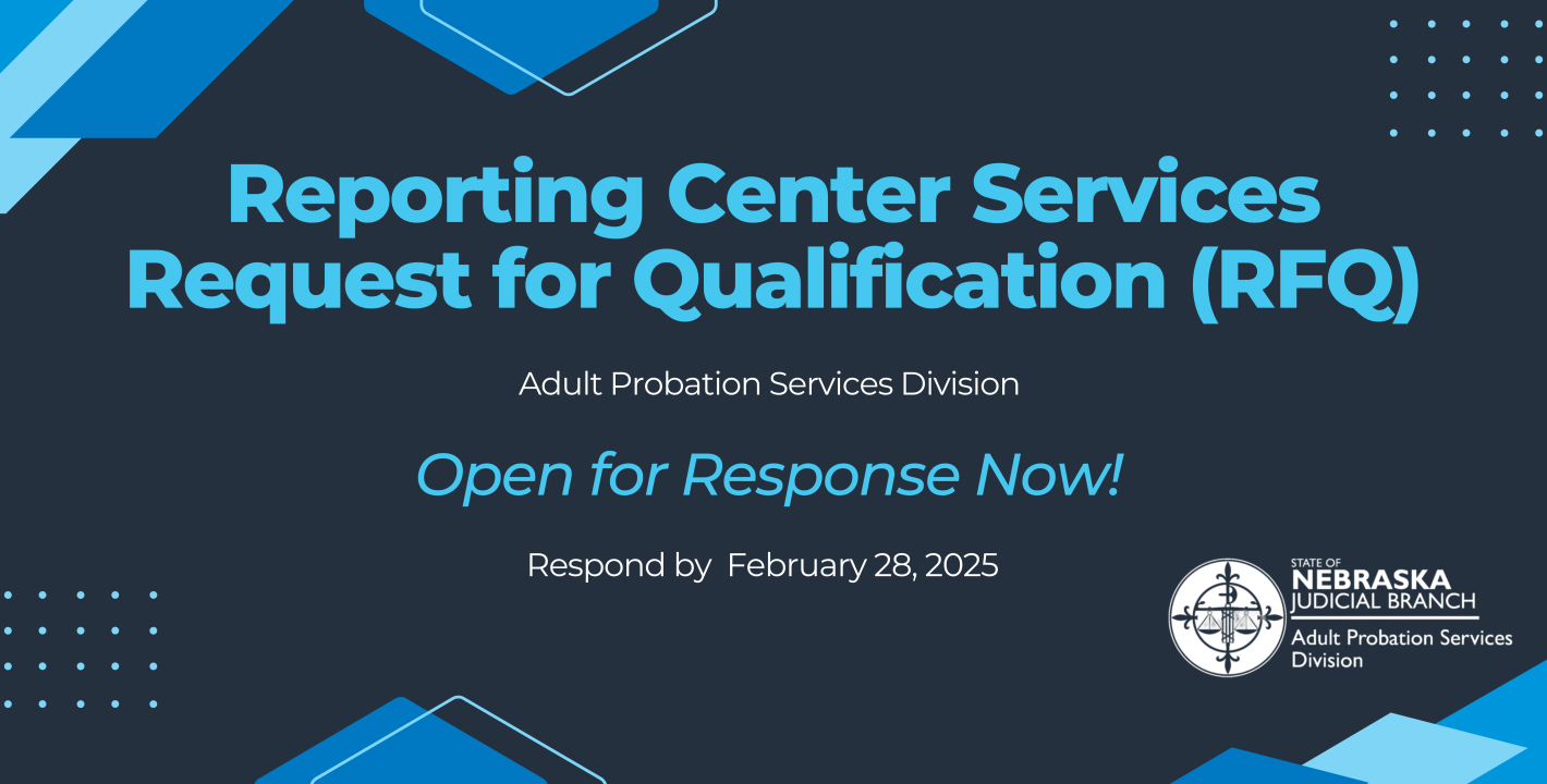 Reporting Center Request for Proposals (2025-2027) Now Open