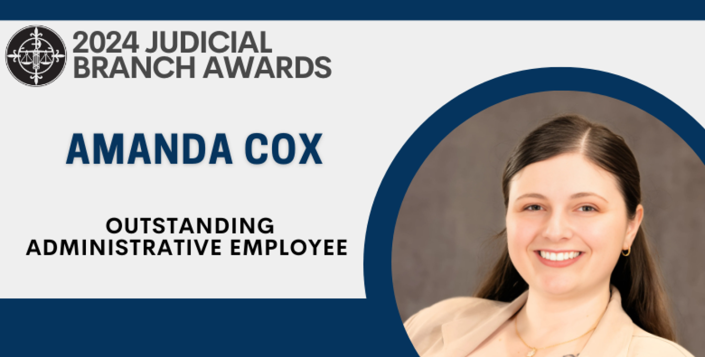 Amanda Cox, Outstanding Administrative Employee, 2024