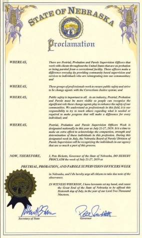 Proclamation