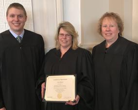 Lisa Johnson Sworn in as Howard County Court Clerk Magistrate Lisa Johnson Sworn in as Howard County Court Clerk Magistrate