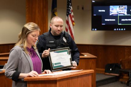 Lincoln Police Officer Eric Dlouhy