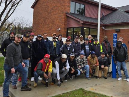 Douglas County Veterans Treatment Court Volunteers Time and Service for Veterans Day