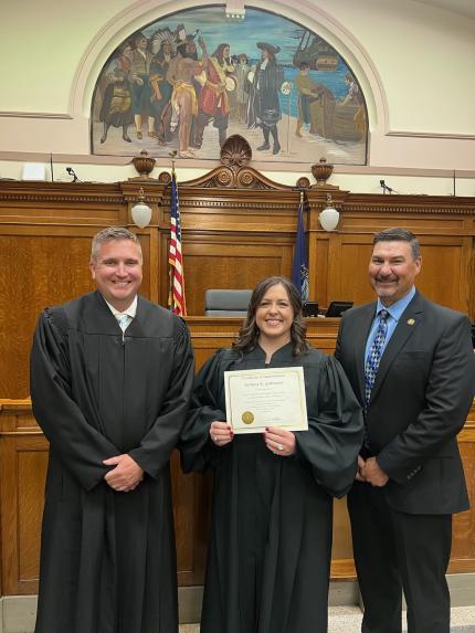 Swearing-In Ceremony for Godemann Held in Richardson County Court