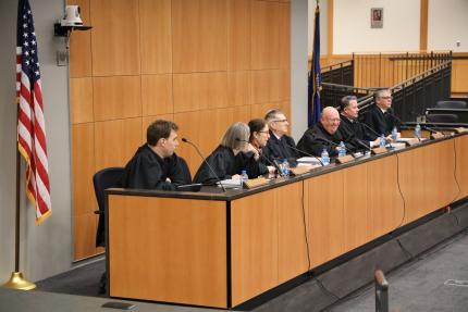 Court Holds Arguments at UNL College of Law