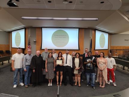 Ten Graduates Celebrate Completion of Lancaster DUI and Drug Court Program