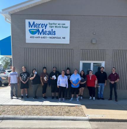 Northeast Nebraska Adult Drug Court Celebrates  Problem-Solving Court Month with Community Service Project