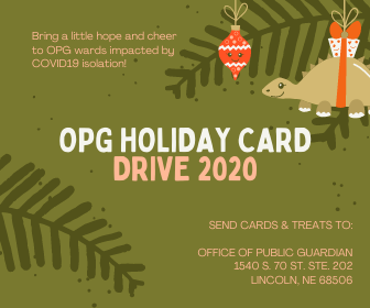 Office of Public Guardian Launches Holiday Card Drive