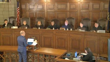 District Judge LeAnne Srb Sits with Nebraska Supreme Court