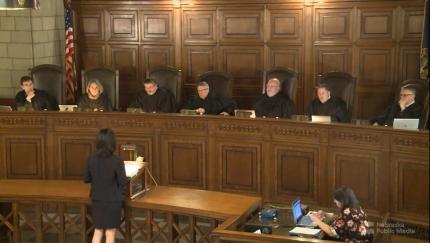 District Judge Jeffrey Lux Sits with Nebraska Supreme Court
