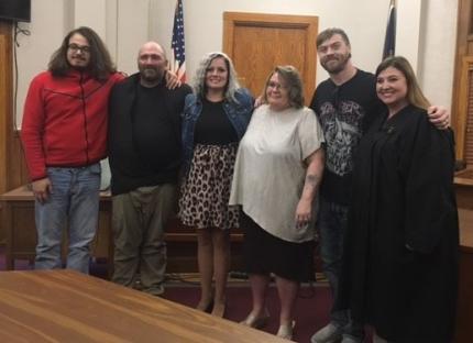 Five Graduate from Southeast Nebraska  Adult Drug Court in Auburn