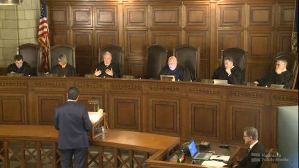 District Judge Peter Bataillon Sits with Nebraska Supreme Court