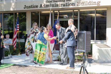 Nebraska State Justice Administration Building Named for Chief Standing Bear