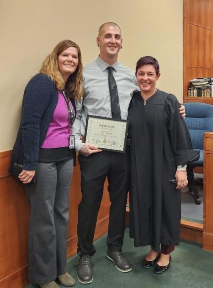 Ceremony Held for Sarpy County Reentry Court Graduate