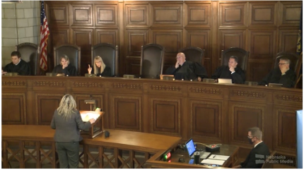 District Judge Rachel Daugherty Hears Cases with Nebraska Supreme Court – November 3