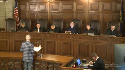 District Judge Duane Dougherty Sits with Nebraska Supreme Court