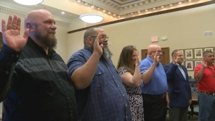Veterans Mentor Swearing-In for Central Nebraska Veterans Treatment
