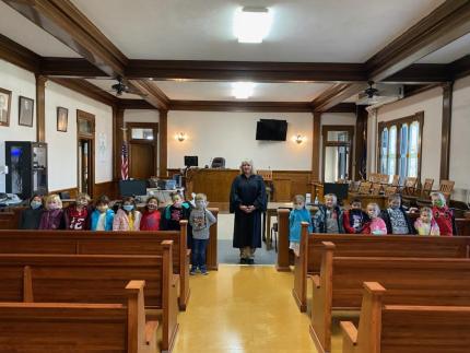 Young Visitors Return to Loup City Courtroom