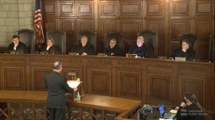 District Judge Kevin McManaman Sits with Nebraska Supreme Court