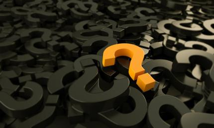 question marks