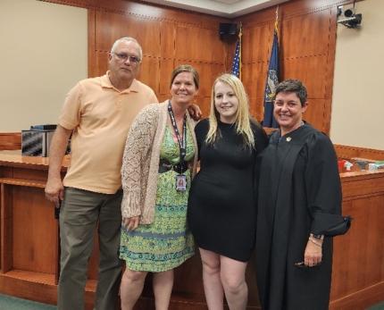 Commencement Ceremony held for Sarpy County  Reentry Court Graduate