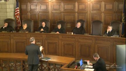 District Judge Rick Schreiner Sits with Nebraska Supreme Court