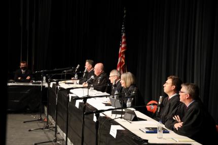 Justices Give Hastings Area High School Students an Inside View of the Nebraska Supreme Court