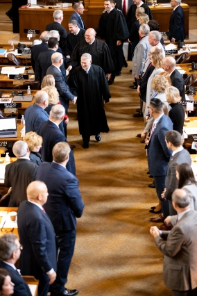 Chief justice departing legislature