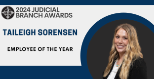 Awarded to: Taileigh Sorensen, Problem-Solving Court Coordinator; AOCP, Problem-Solving Courts, Lincoln