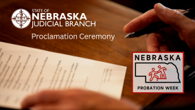 Proclamation Announcing Probation Supervision Week