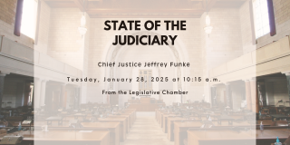 Chief Justice Funke to Give State of the Judiciary Address January 28