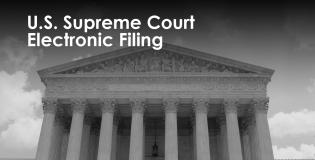 U.S. Supreme Court Electronic Filing to Begin Operation 11/13/17