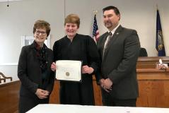 Linda Mitchell Sworn-in as Antelope County Court Clerk Magistrate