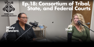 Listen Now: Consortium of Tribal, State, and Federal Courts with Misty Flowers and Jill Holt